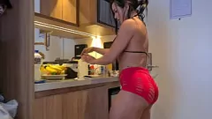 Play The Maid's Mistake: Latina Brunette with Big Tits and Ass Gets Caught in a Steamy Anal and Oral Adventure with Her Boss